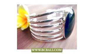 Cuff  Bracelets Silver Alpaka Bali